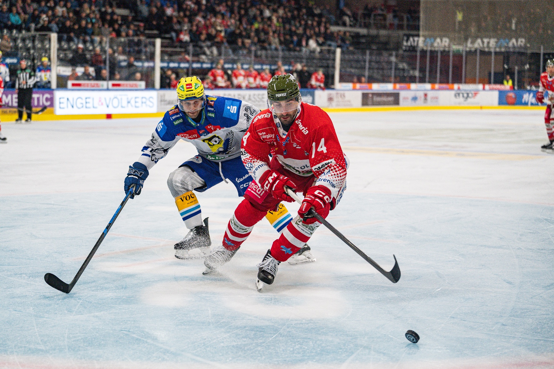 Eishockey-Spielszene