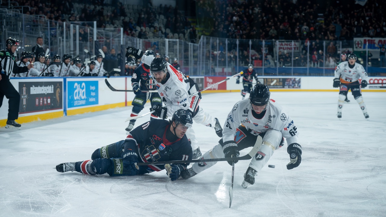 Eishockey-Spielszene
