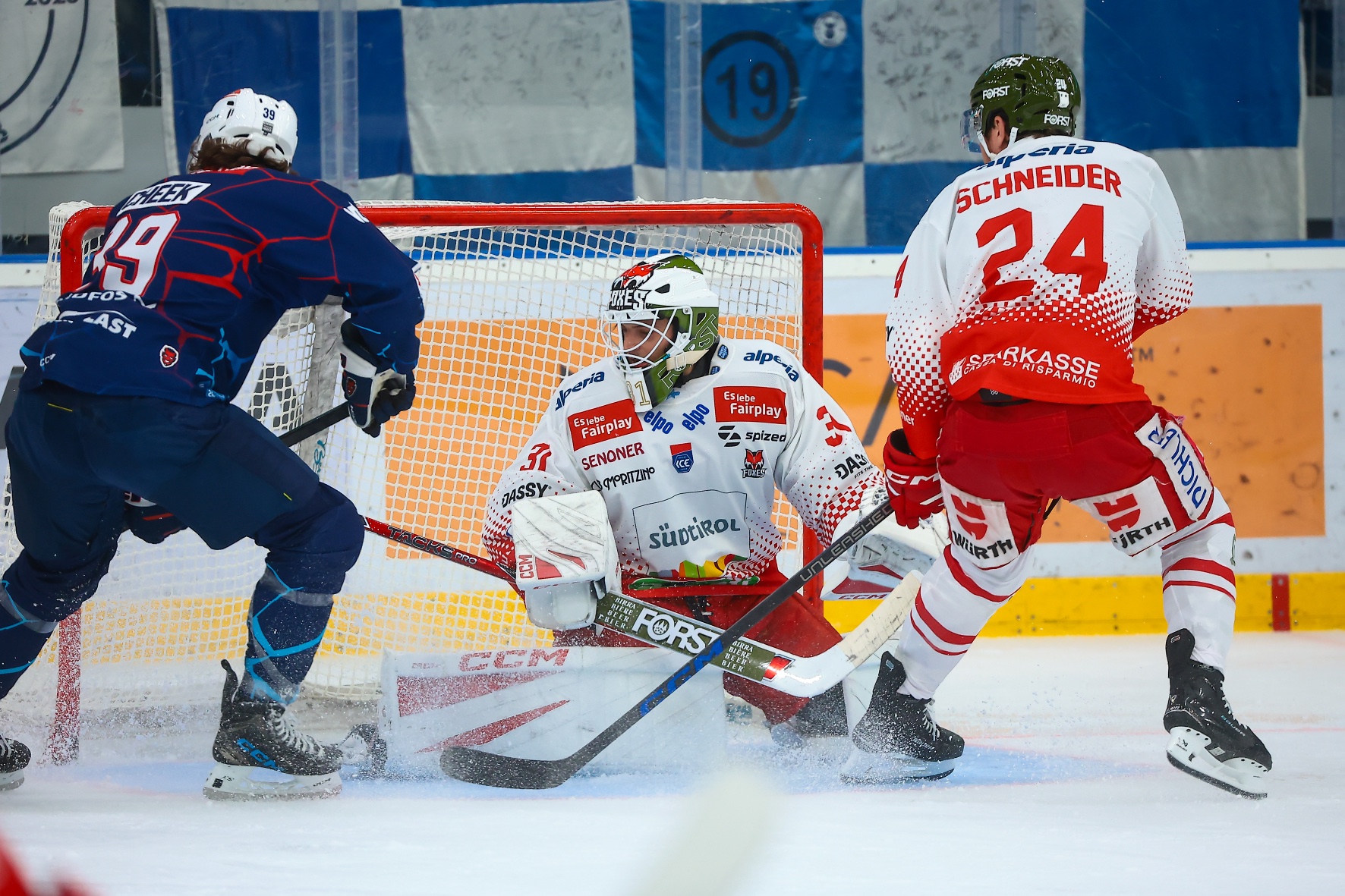 Eishockey-Spielszene