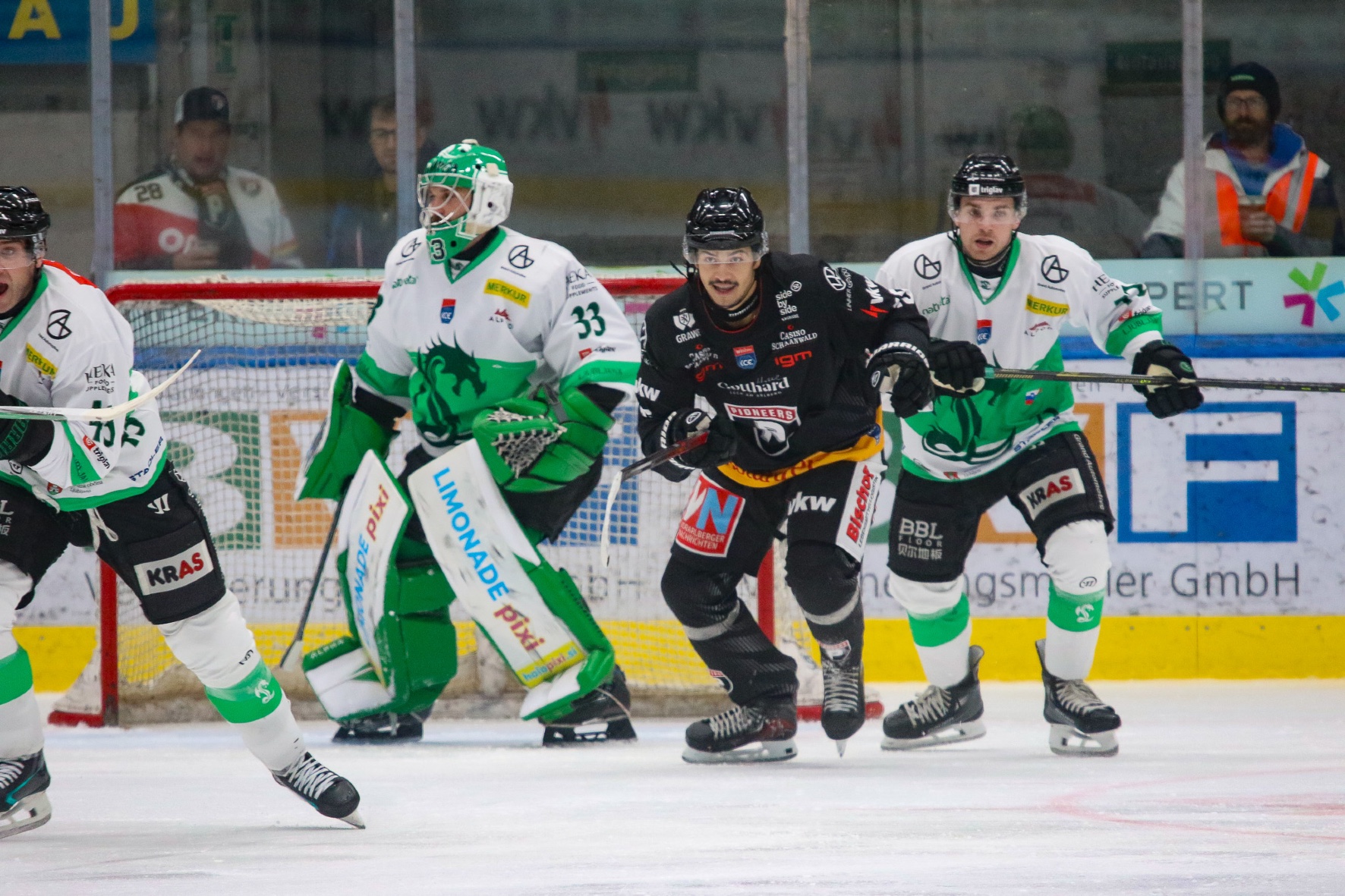 Eishockey-Spielszene
