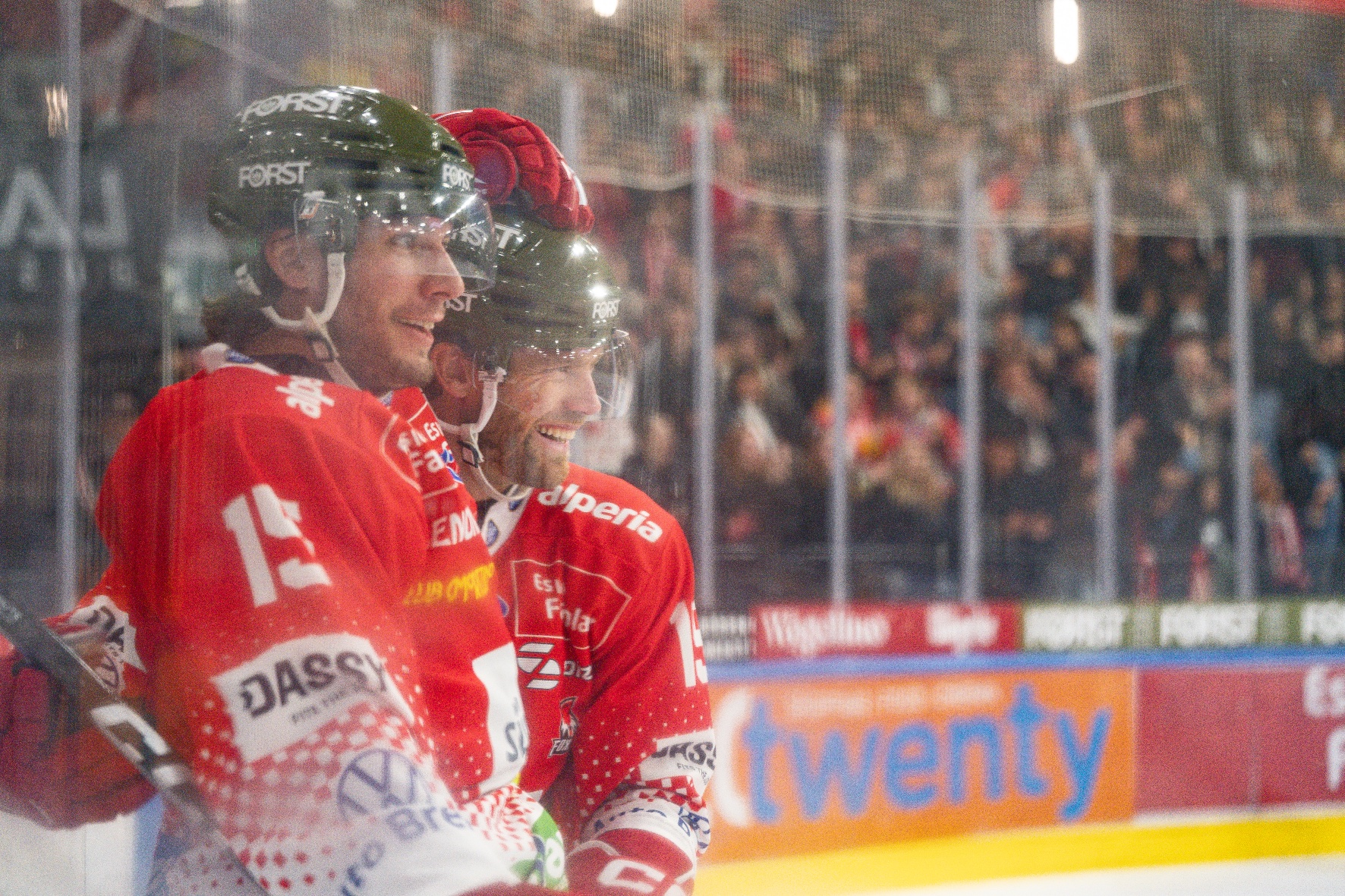 Eishockey-Spielszene