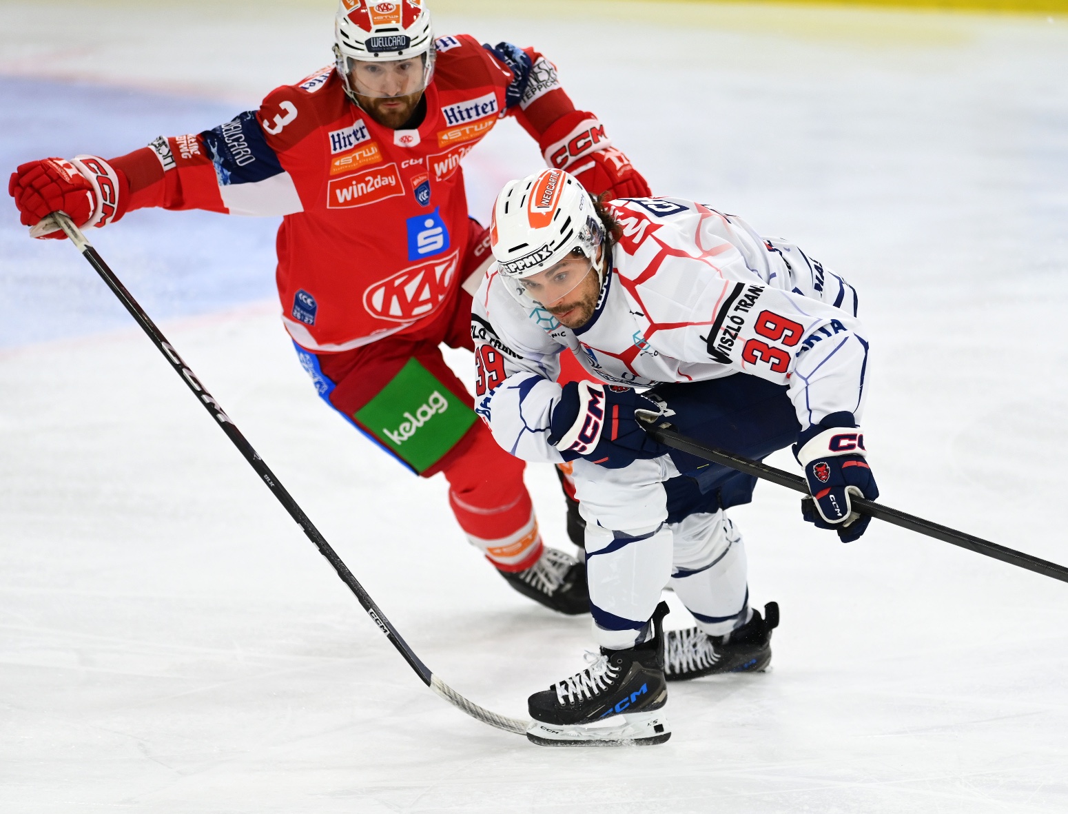Eishockey-Spielszene