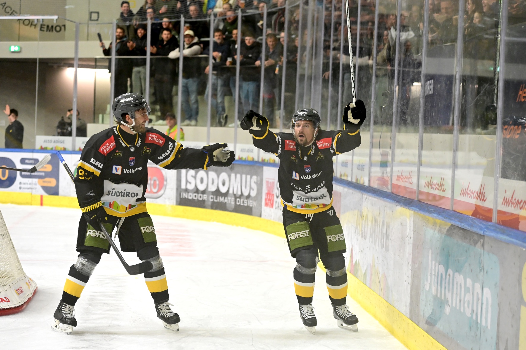 Eishockey-Spielszene