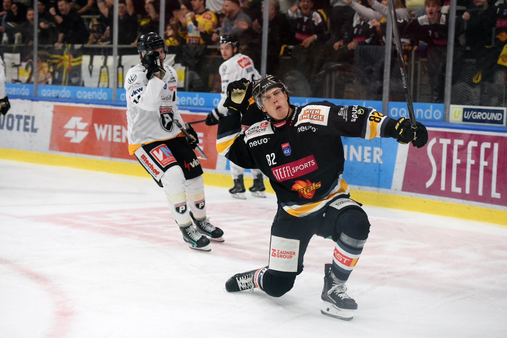 Eishockey-Spielszene